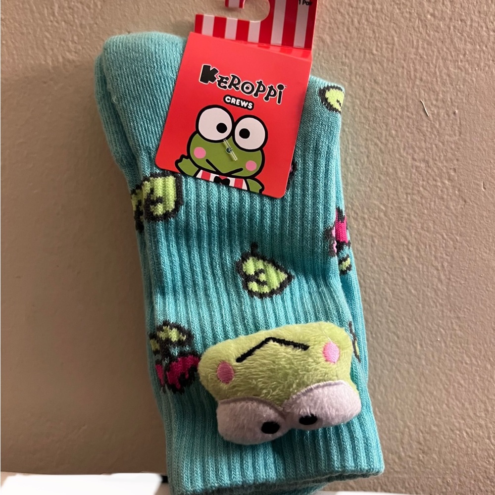 Keroppi Crew Sock